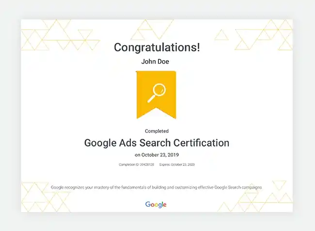 Google Certificate