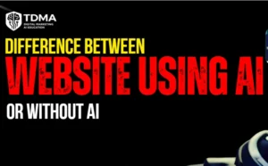 Difference between website using AI or without AI
